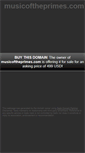 Mobile Screenshot of musicoftheprimes.com